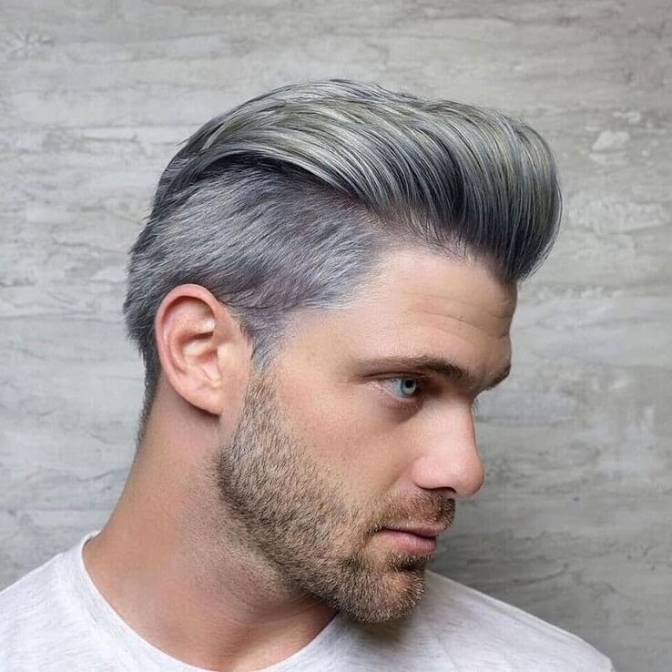 Nhuộm tóc nam màu xám khói  Hot Trend 2020 và điều lưu ý